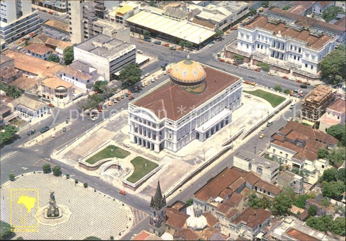 Manaus Fliegeraufnahme Teatro Amazona