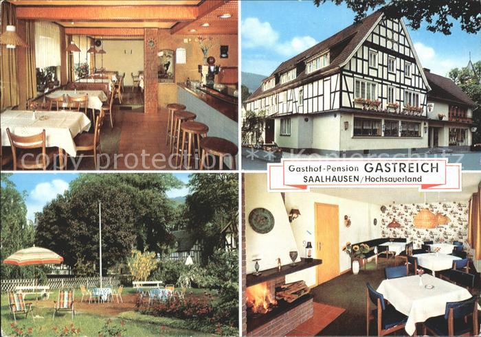Saalhausen Sauerland Gasthaus Pension Gastreich