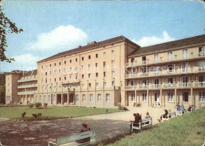 Friedrichsroda FDGB Erholungsheim Walter Ulbricht