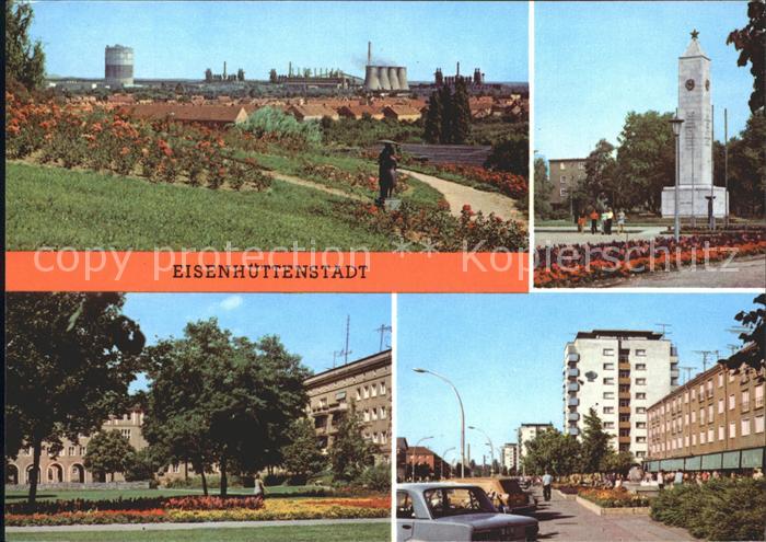 Eisenhuettenstadt Rosenhuegel Pawlowallee Leninalllee