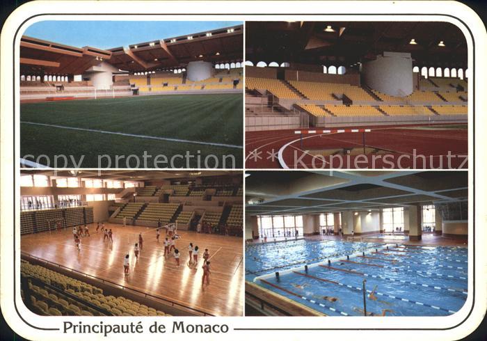 Monaco Princiaeauté de Monaco Schwimmhalle Sporthallen