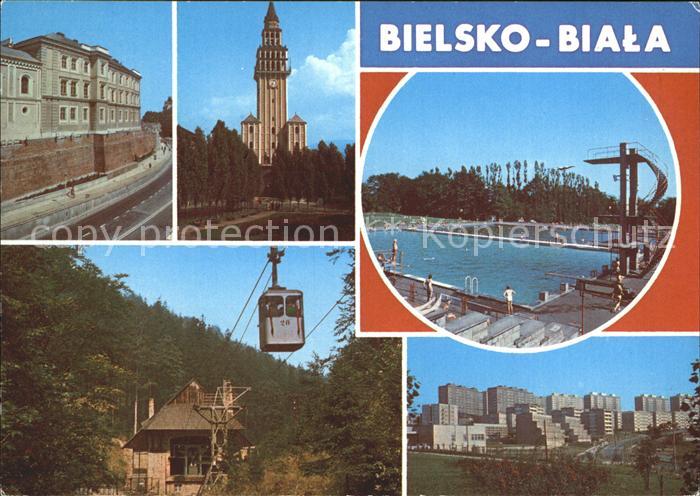 Biala Bielitz Schwimmbad Seilbahn