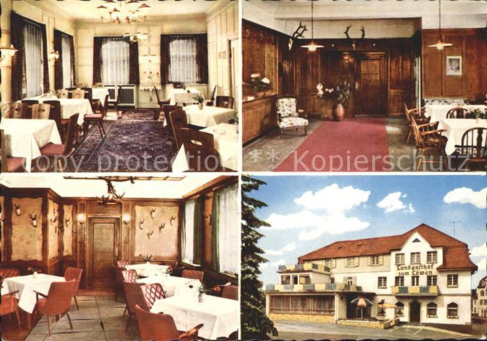 Waldkatzenbach Landgasthof zum Loewen