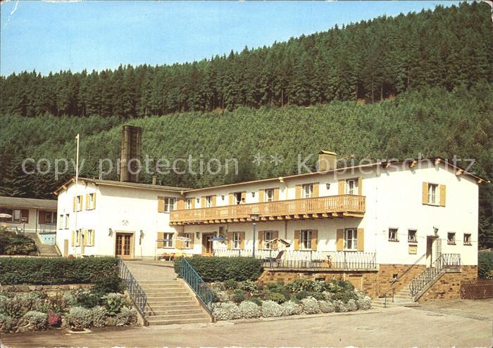 Frankenhain Thueringen Geiseltal Ferienheim VEB Braunkohlenwerk