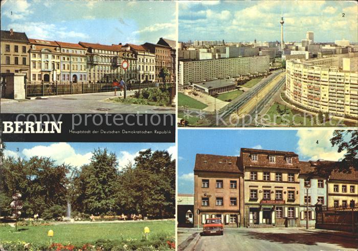 BERLIN CITY Maerkisches Ufer Fernsehturm zur letzten Instanz