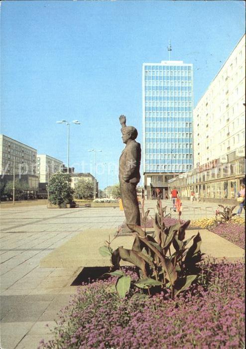MAGDEBURG CITY Erich-Weinert-Denkmal Karl-Marx-Strasse