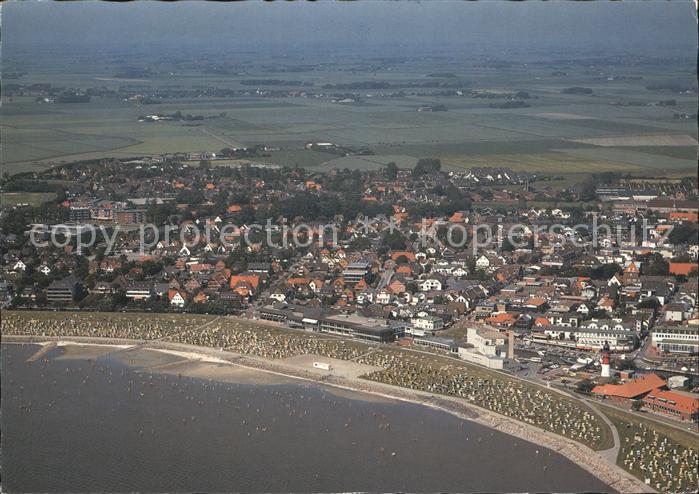Buesum Nordseebad Fliegeraufnahme