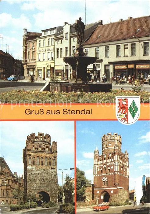 Stendal Sperlingsbrunne Tangermuender-Tor Uenglinger-Tor