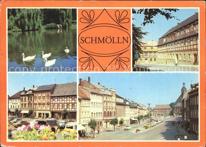 Schmoelln Thueringen Standesamt Brauereiteich Markt