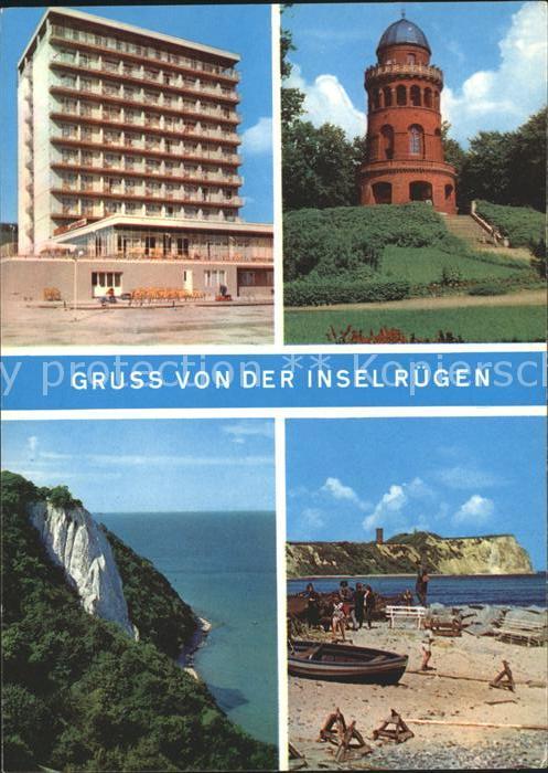 Ruegen Leuchtturm Strand Kreidefelsen