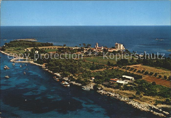 Ile Saint-Honorat Alpes Maritimes Fliegeraufnahme iles de Lérins