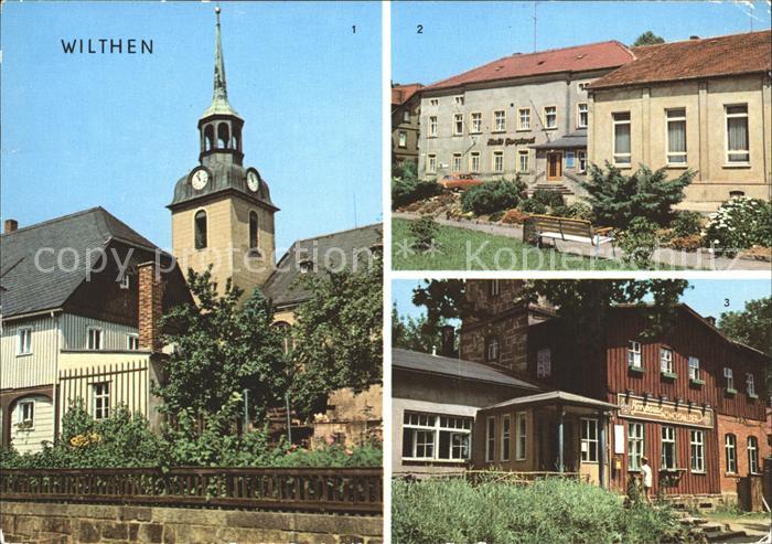 Wilthen Kirchenpartie Haus Bergland Ferienheim