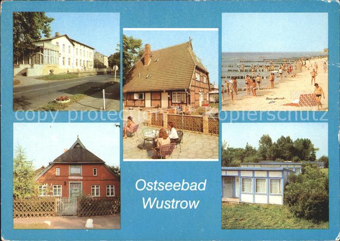 Wustrow Ostseebad Ferienheim Helgoland Cafe Sonnenhof Strand
