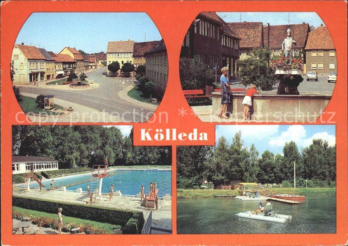 Koelleda Markt Wipertusbrunnen Bad Gondelteich