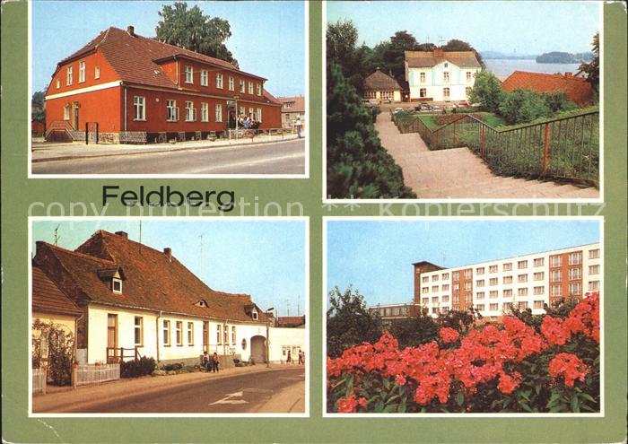 Feldberg Mecklenburg Rathaus Erholungsheim Freundschaft