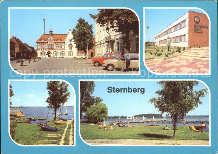 Sternberg Mecklenburg Karl-Liebknescht Platz Strand Kulturhaus