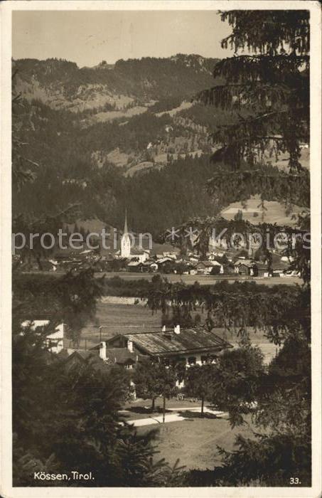 Koessen Tirol Totalansicht