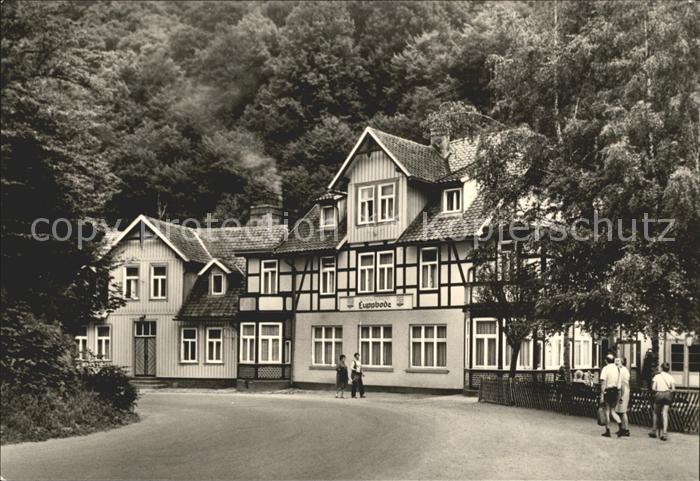 Treseburg Harz FDGB Erholungsheim Luppbode