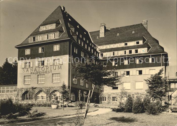 Altenberg Erzgebirge Sanatorium Raupennest