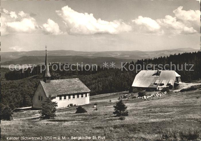 Kandel Waldkirch Breisgau Bergkirche St Pius