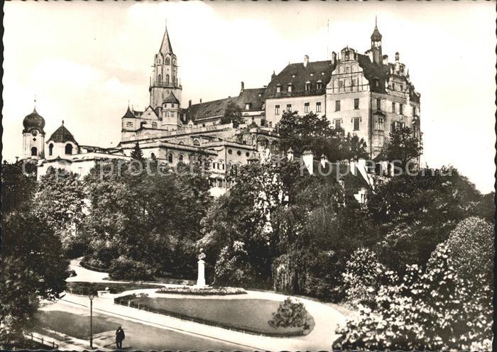 Sigmaringen Schloss Sigmaringen Bahnhofsseite