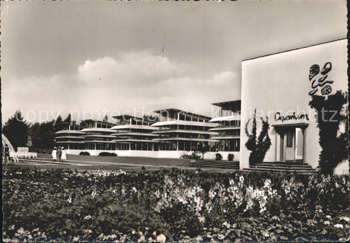 Essen Ruhr Gruga Aquarium mit Pflanzenschauhaus