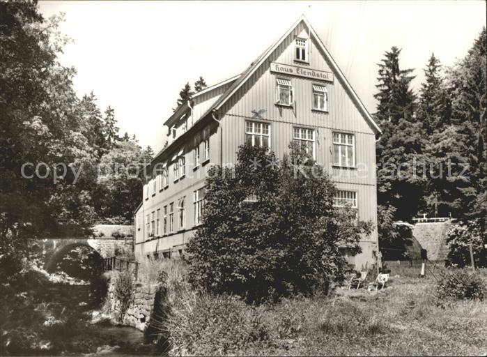Elend Harz FDGB Erholungsheim Donbass Haus Elendstal
