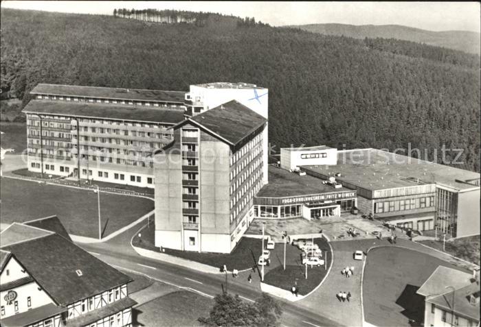Oberhof Thueringen FDGB Erholungsheim Fritz Weineck