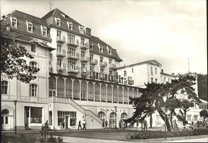 Heringsdorf Ostseebad Usedom FDGB Heim Solidaritaet