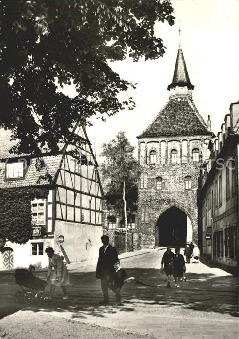 Stralsund Mecklenburg Vorpommern Kueter Tor