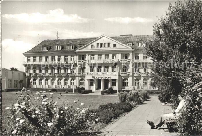 Kuehlungsborn Ostseebad FDGB Erholungsheim Georgi Dimitroff