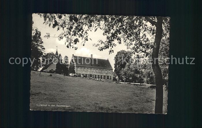 Nottuln Marienhof in den Baumbergen