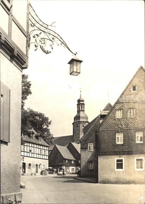 Geising Erzgebirge Hauptstrasse
