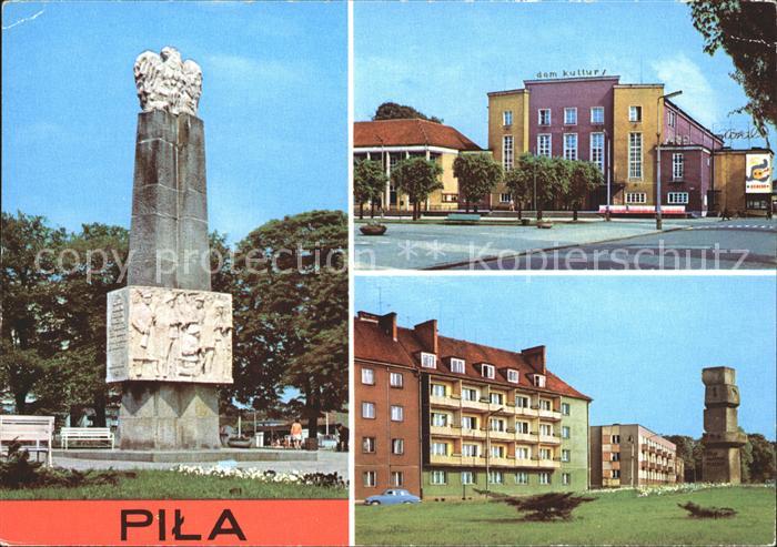 Pila al Piastow Schneidemuehl Pommern PL Pomnik Tysiaclecia Panstwa Polskiego Do