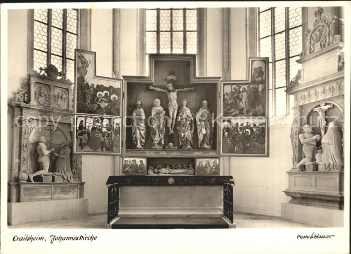 Crailsheim Johanneskirche Altar