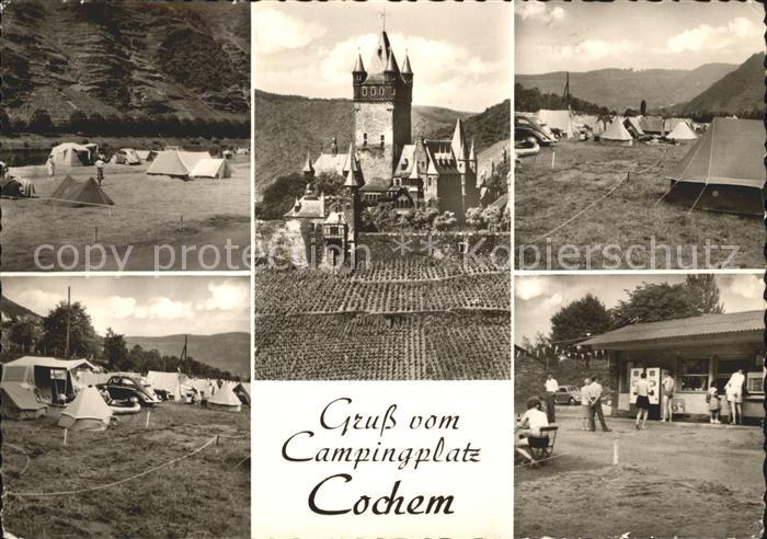 Cochem Mosel Campingplatz Details Schloss