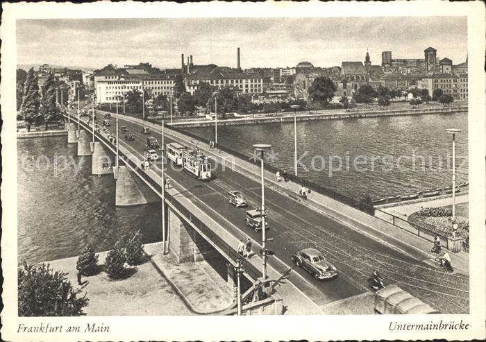 Frankfurt Main Untermainbruecke