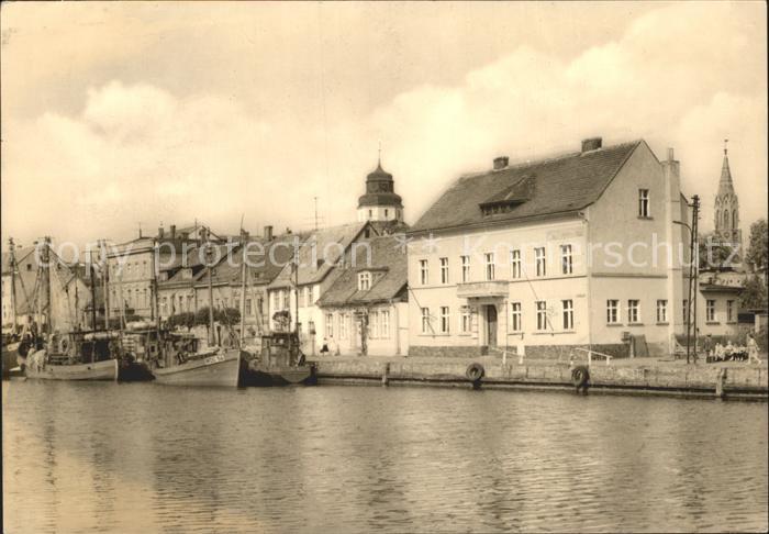 ueckermuende Hafenpartie