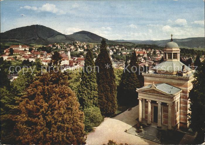 BADEN-BADEN BW mit Stourdza Kapelle