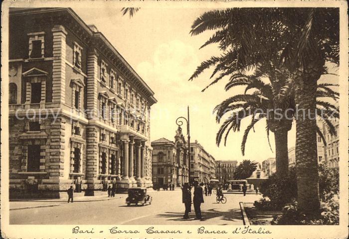 Bari Puglia Corso Cavour e Banca d Italia