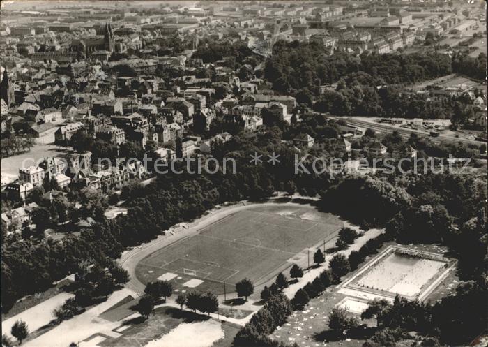 Landau Pfalz Gartenstadt Stadion Fliegeraufnahme