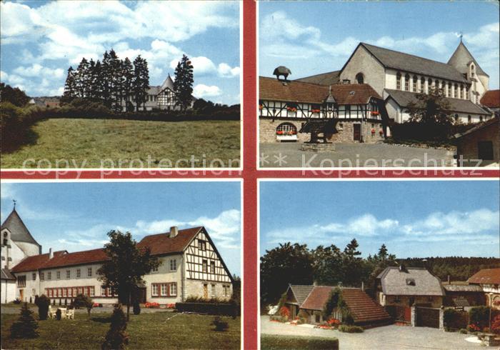 Dahlem Kall Abtei Maria Frieden Teilansichten