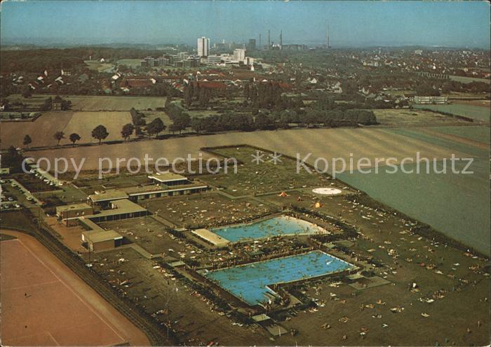 Weddinghofen mit Wellenbad Fliegeraufnahme