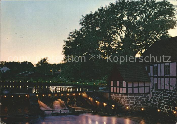 Saeby Vandmollen ved Nat