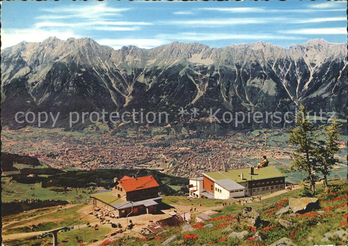 Patscherkofel Berghotel und Schutzhaus Fliegeraufnahme