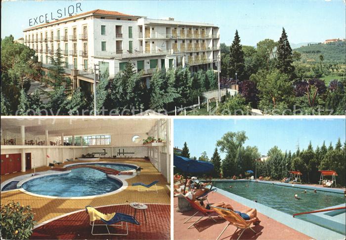 Abano Terme Hotel Terme Excelsior Hallen und Freibad