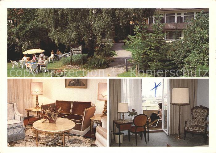 Bad Nenndorf Lindenpark Sanatorium Garten Zimmer