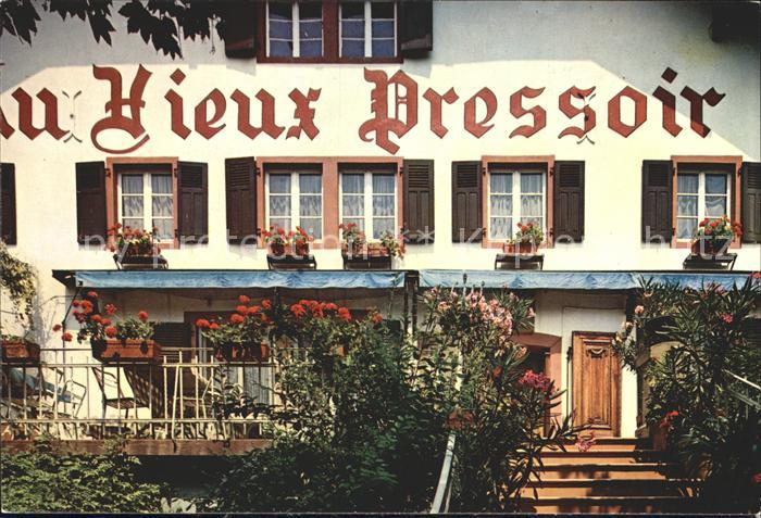 Westhalten Auberge du Vieux Pressoir