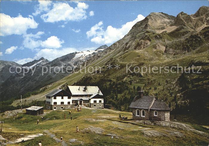 Zufallhuette Martelltal Panorama