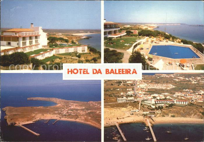 Sagres Algarve Hotel da Baleeira Swimmingpool Fliegeraufnahme